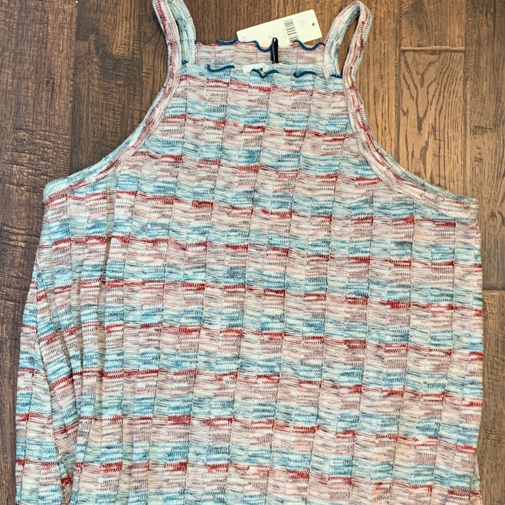 Racer back knit tank